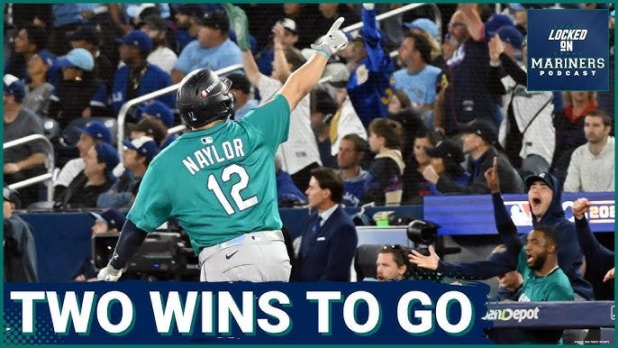 THE SEATTLE MARINERS ARE TWO WINS AWAY FROM THE WORLD SERIES