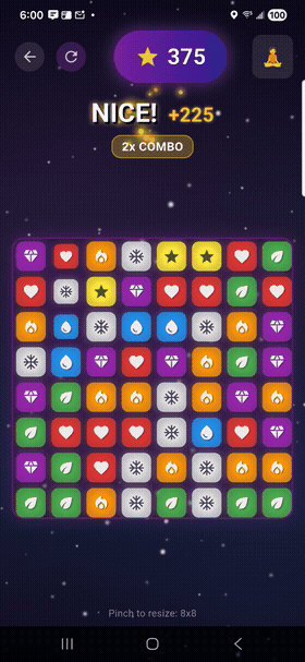 Gems gameplay