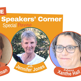 Projectkin Live: Speakers’ Corner Preview with Guests Marian Beaman and Xanthe Hall