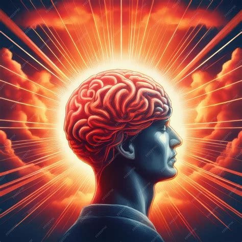 Illuminated Mind A Focus on Mental Health | Premium AI-generated image