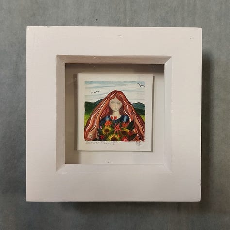 Mini painting, tiny art