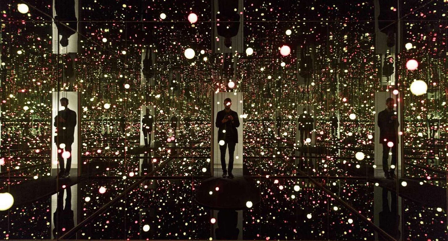 12 Yayoi Kusama Infinity Mirror Rooms & Where to Find Them