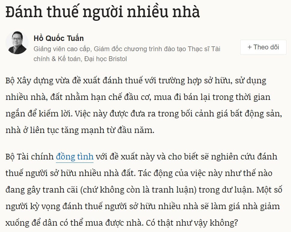 THUẾ GIÁ TRỊ GIA TĂNG VÀ THUẾ THU NHẬP KHI XÂY NHÀ