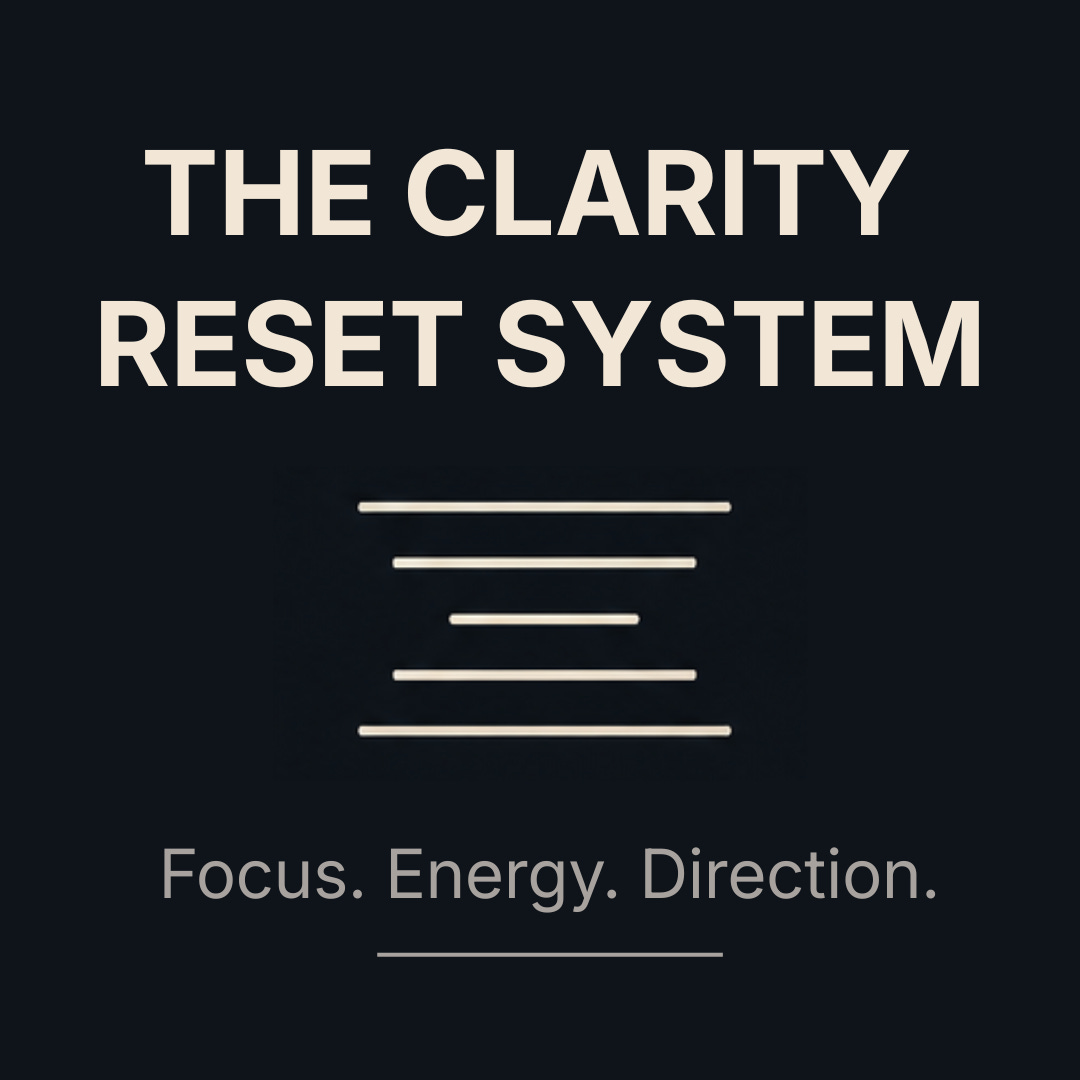 Clarity Reset System