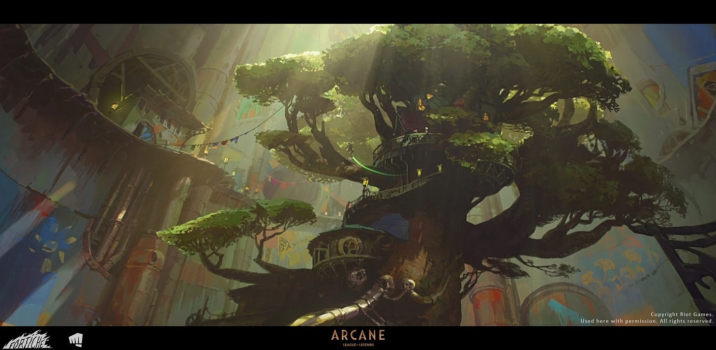 S1 spoilers] Calling it now, this place ain't surviving season 2 intact : r/ arcane