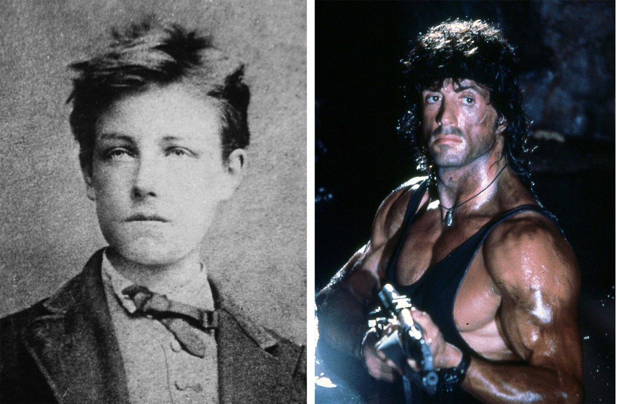 two portrait photos