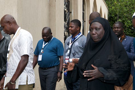 SCCAI interfaith dialogue coordinators visiting Adams Masjid, Nairobi