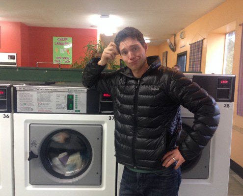 The nuts and bolts of travel. Laundromats! Haven't been in one of these for ohhhh 15 years? They have wifi now! A great office. :) The nuts and bolts of travel. Laundromats! Haven't been in one of these for ohhhh 15 years? They have wifi now! A great office. :)