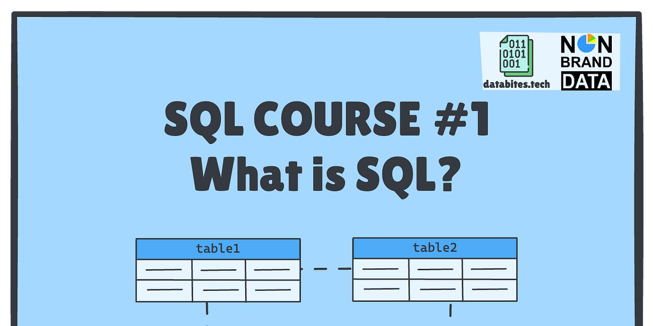 #1 What is SQL?