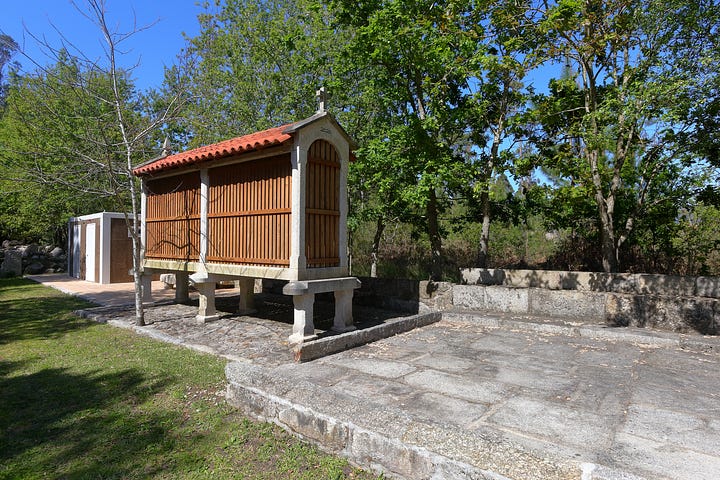 The area surrounding the mill has been transformed into a small park. 