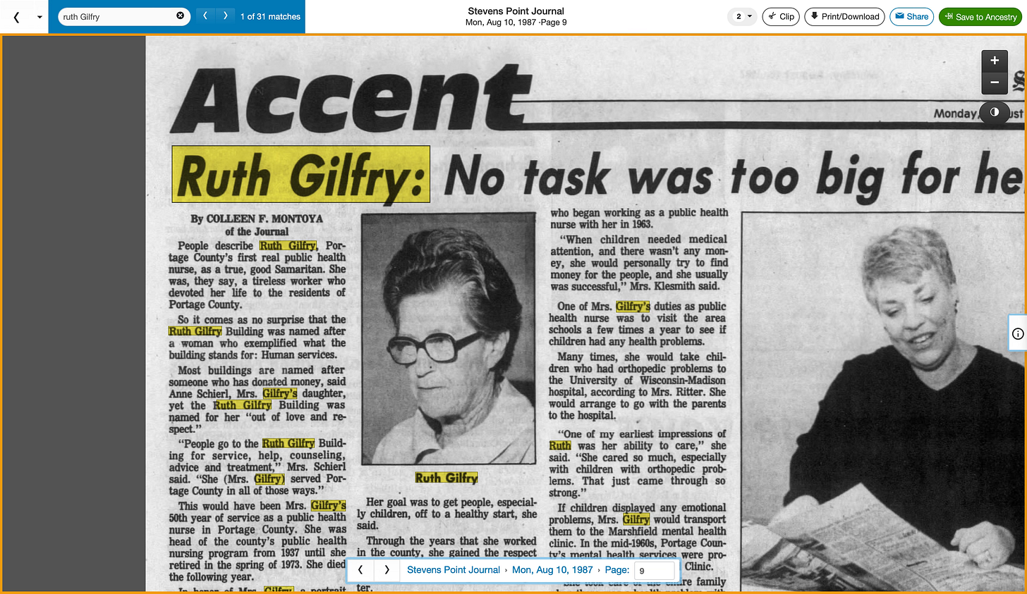 The Heart of a Pioneer: Ruth Gilfry's Journey from Widowhood to Legacy