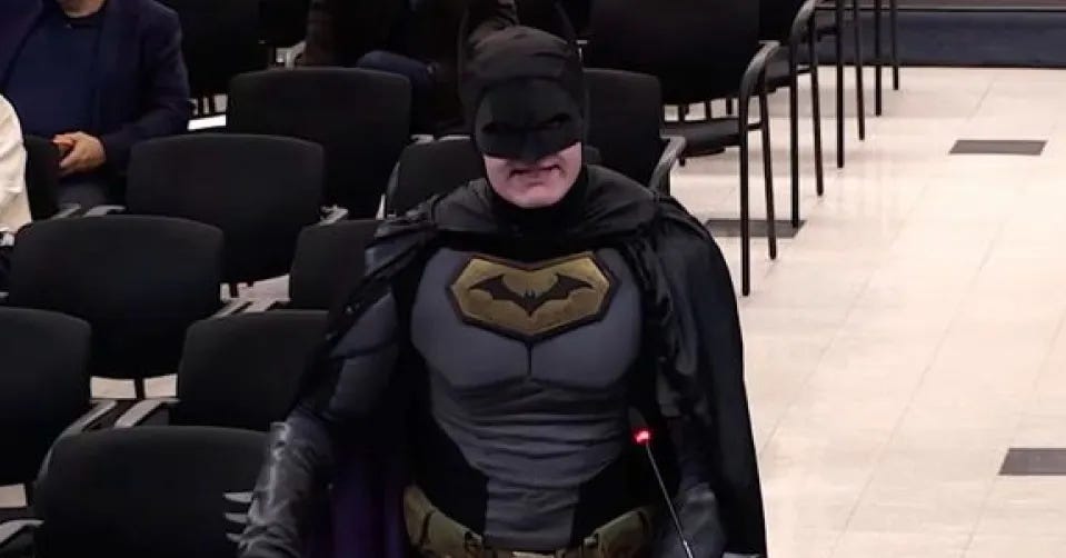 Batman Confronts Santa Clara Council Over ICE Presence at Super Bowl