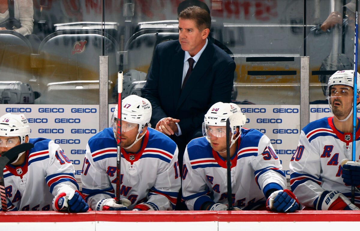 Peter Laviolette New York Rangers Peter Laviolette New York Rangers