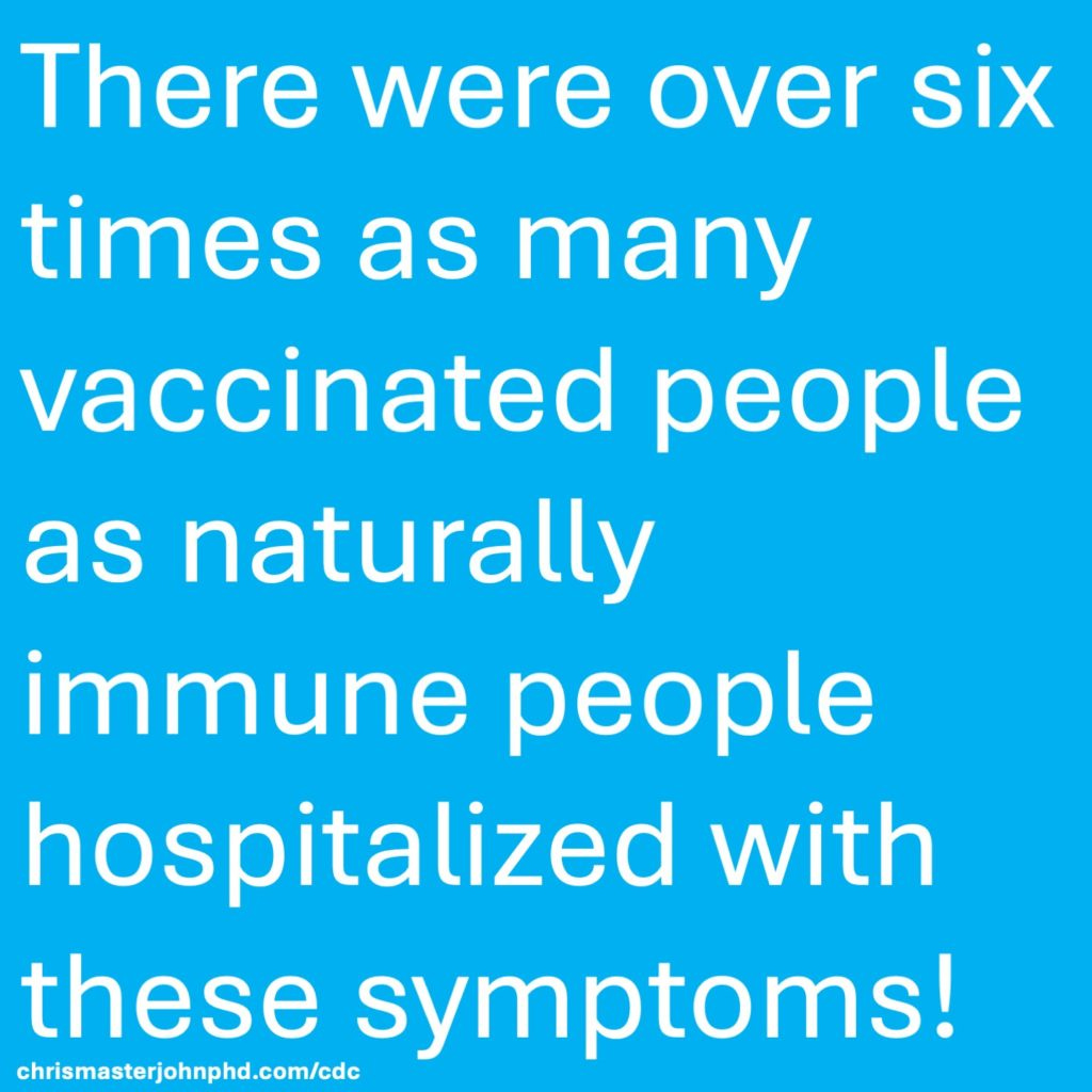 CDC and Natural Immunity