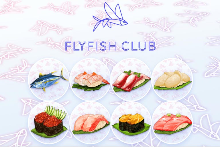 NFTs from Flyfish Club will grant the owners access to a private dining club. (Courtesy of Flyfish Club)