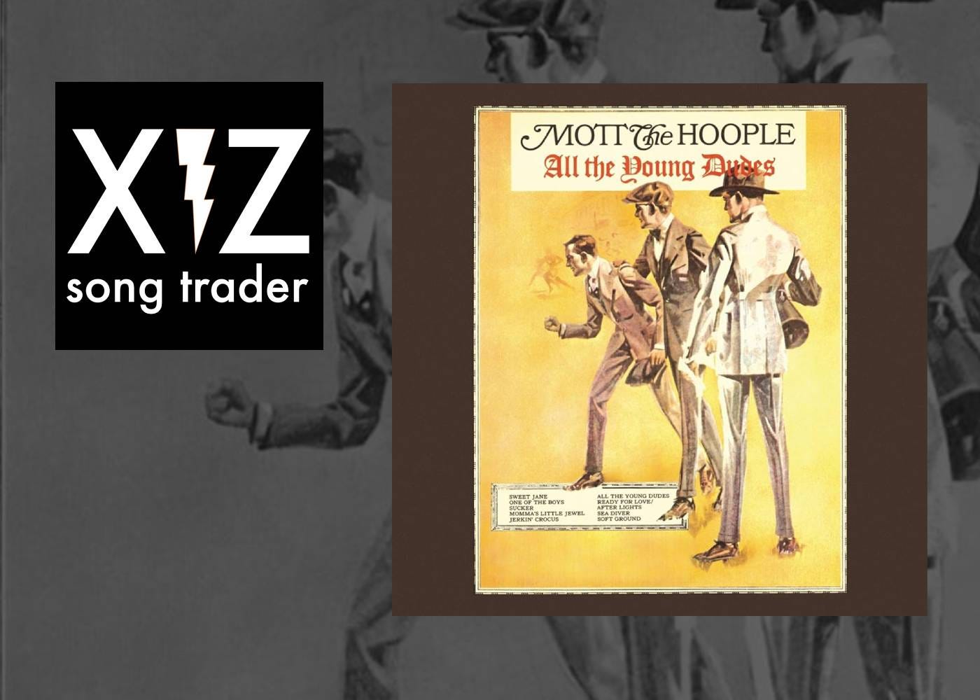 邦楽 MOTH POET ALL STARS/ALL THE YOUNG DUDES X/Z Song Trader: 