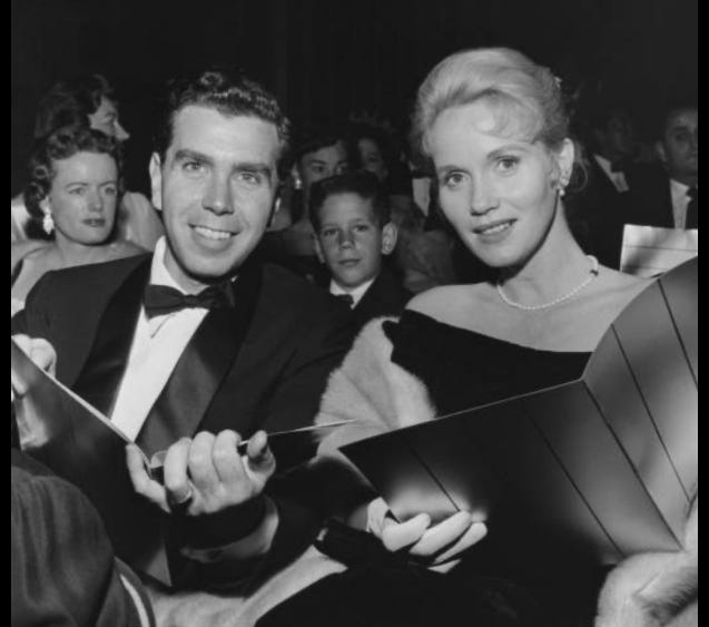 eva marie saint and husband, old hollywood, 