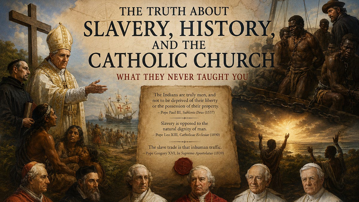 The Doctrine of Discovery, Slavery, and the Catholic Church