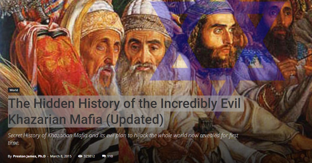 Assorted Texts on Khazaria & Ritual Human Sacrifice (FREE DOWNLOADS)