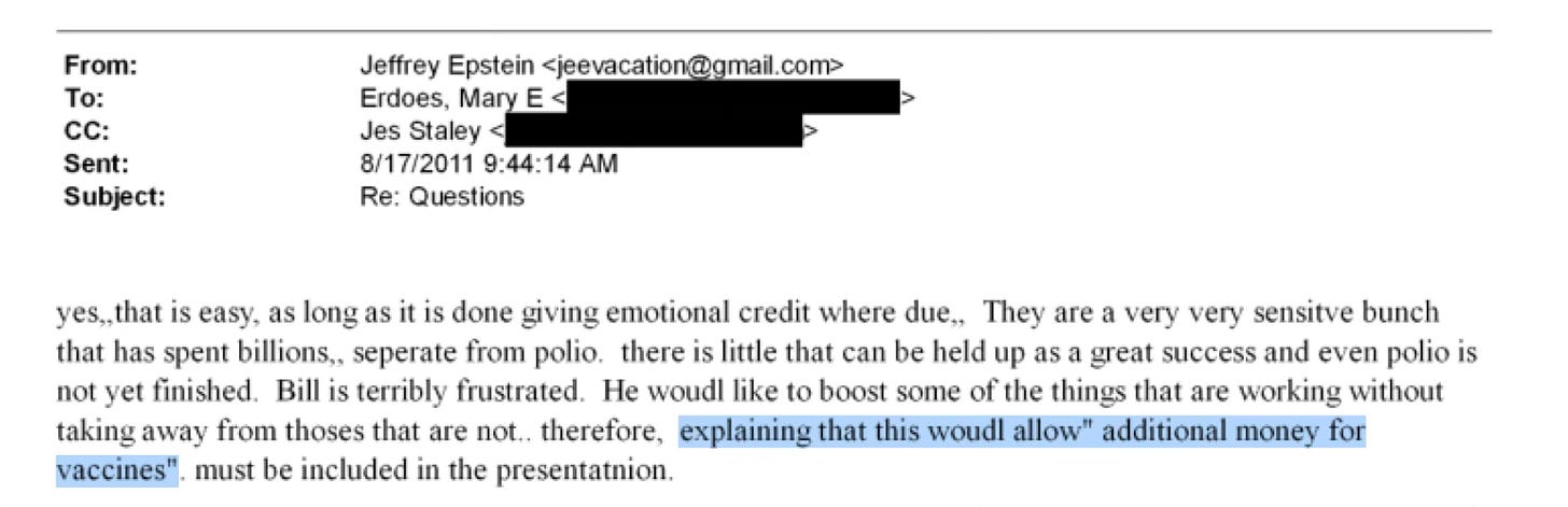 [IMAGE: “Bill is terribly frustrated” email — EFTA01301108]