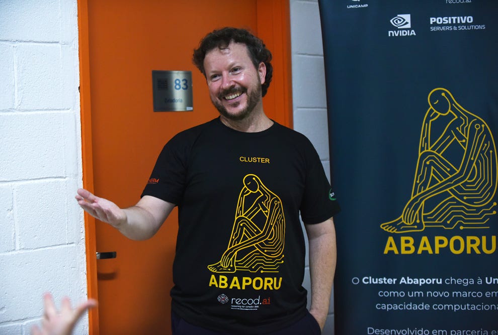 O professor Anderson Rocha, um dos fundadores do Recod.IA 