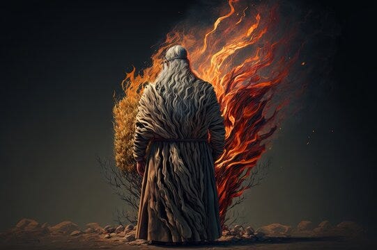 Moses Burning Bush Images – Browse 1,792 Stock Photos, Vectors, and Video |  Adobe Stock