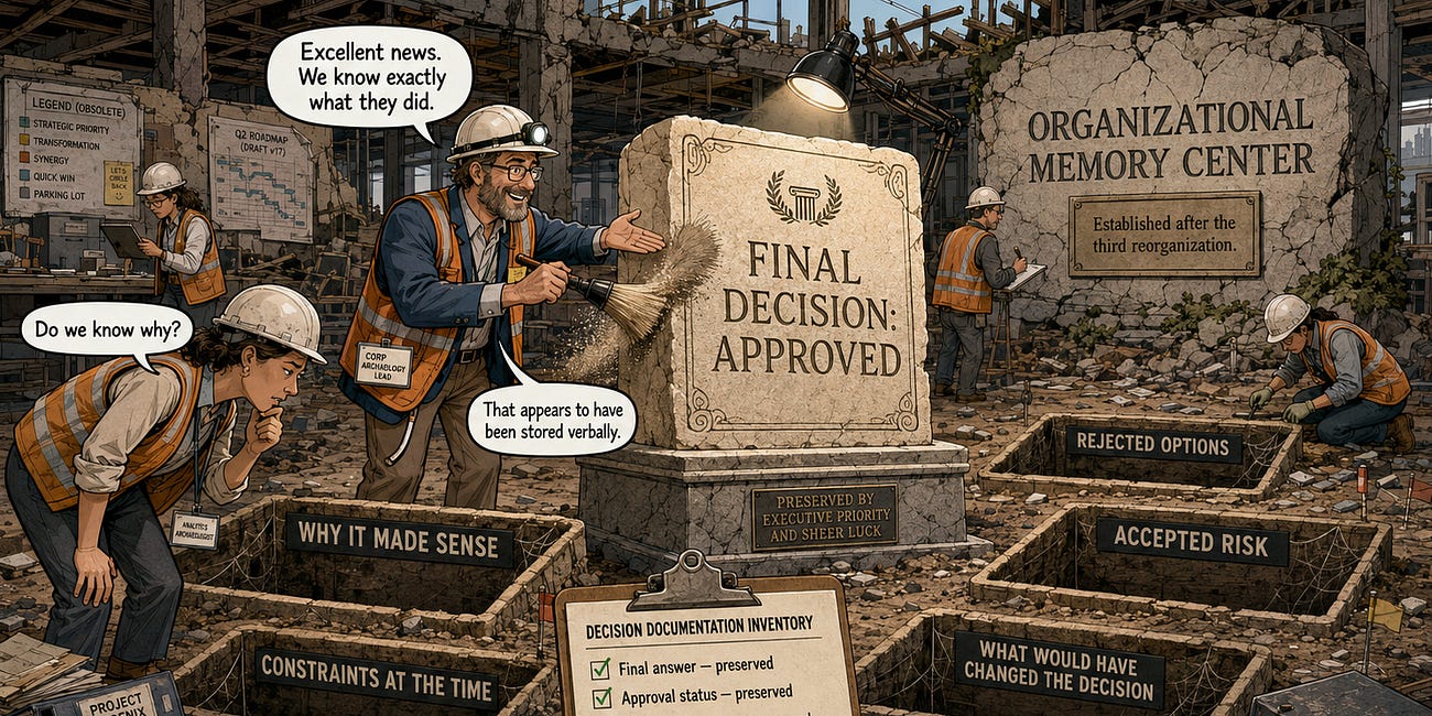 How to Preserve Decision Rationale