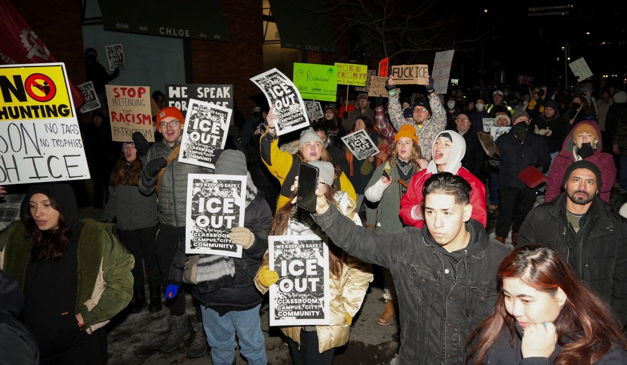 May be an image of crowd and text