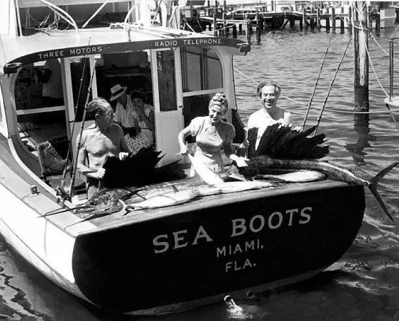 Cover: Captain Buddy Carey’s Sea Boots in 1940. Courtesy of Casey M. Piket.
