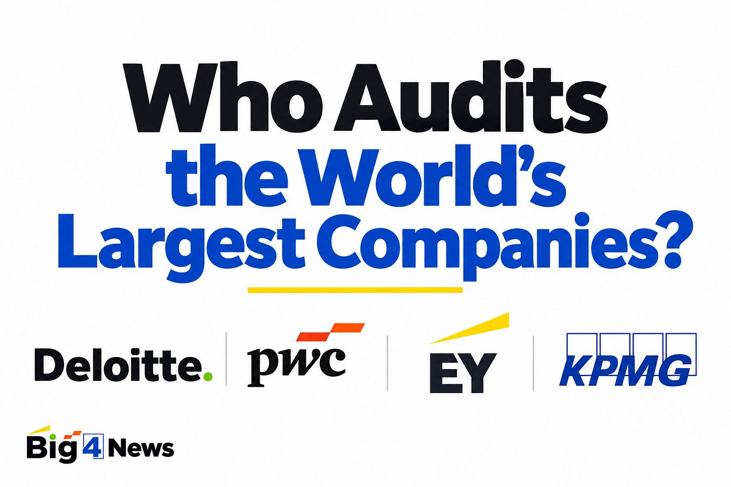 Who Audits the World’s Largest Companies?