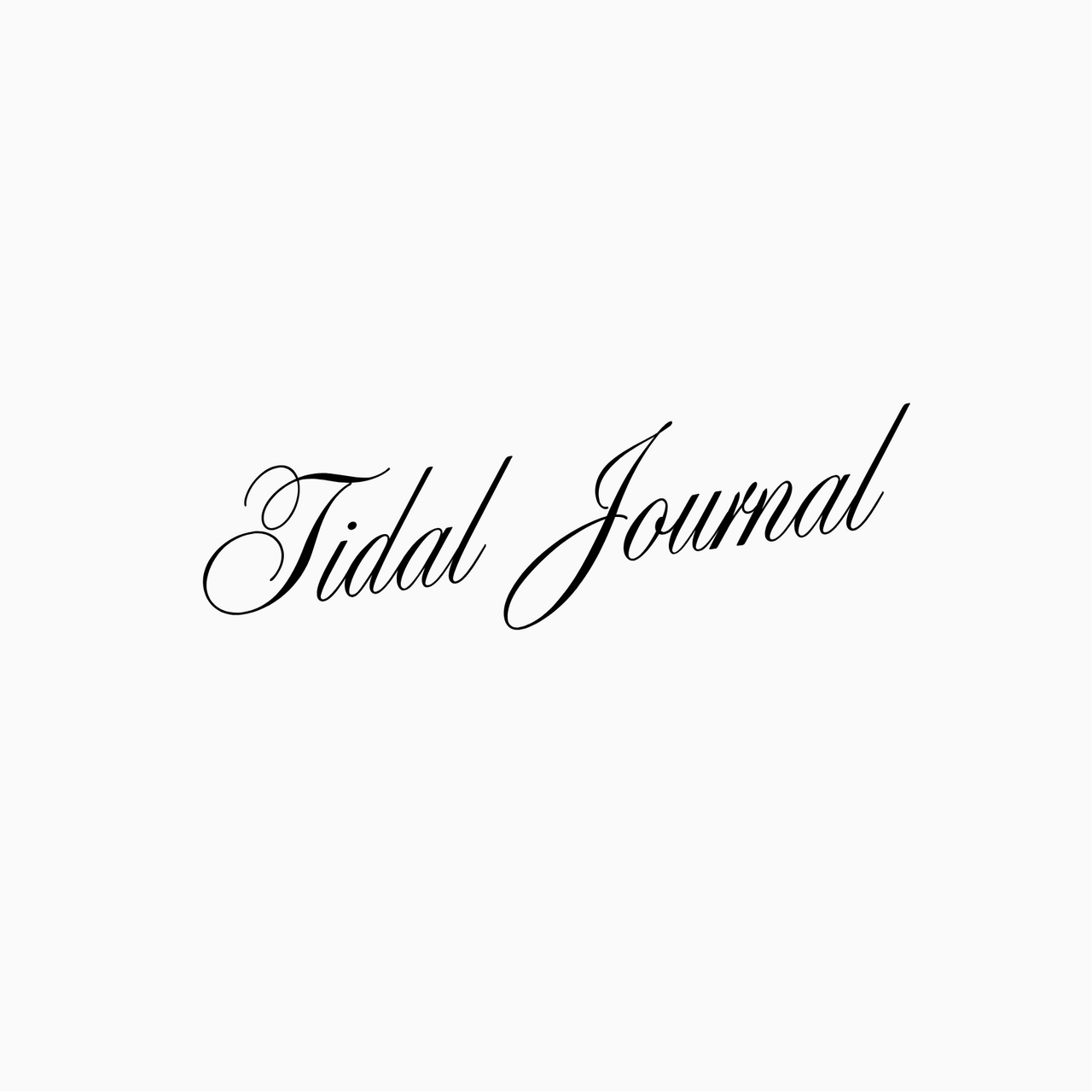 tidal journal