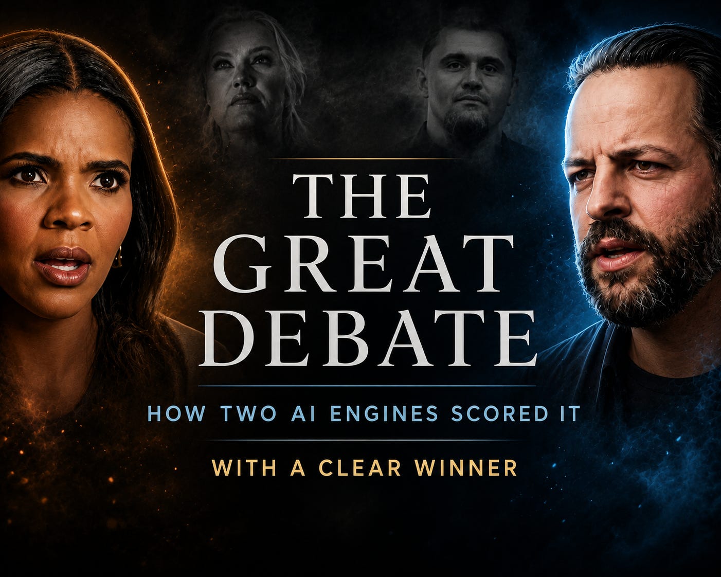 Candace Owens vs. Andrew Wilson: We Put the Entire Four-Hour Debate Through Two Independent AI Scoring Models