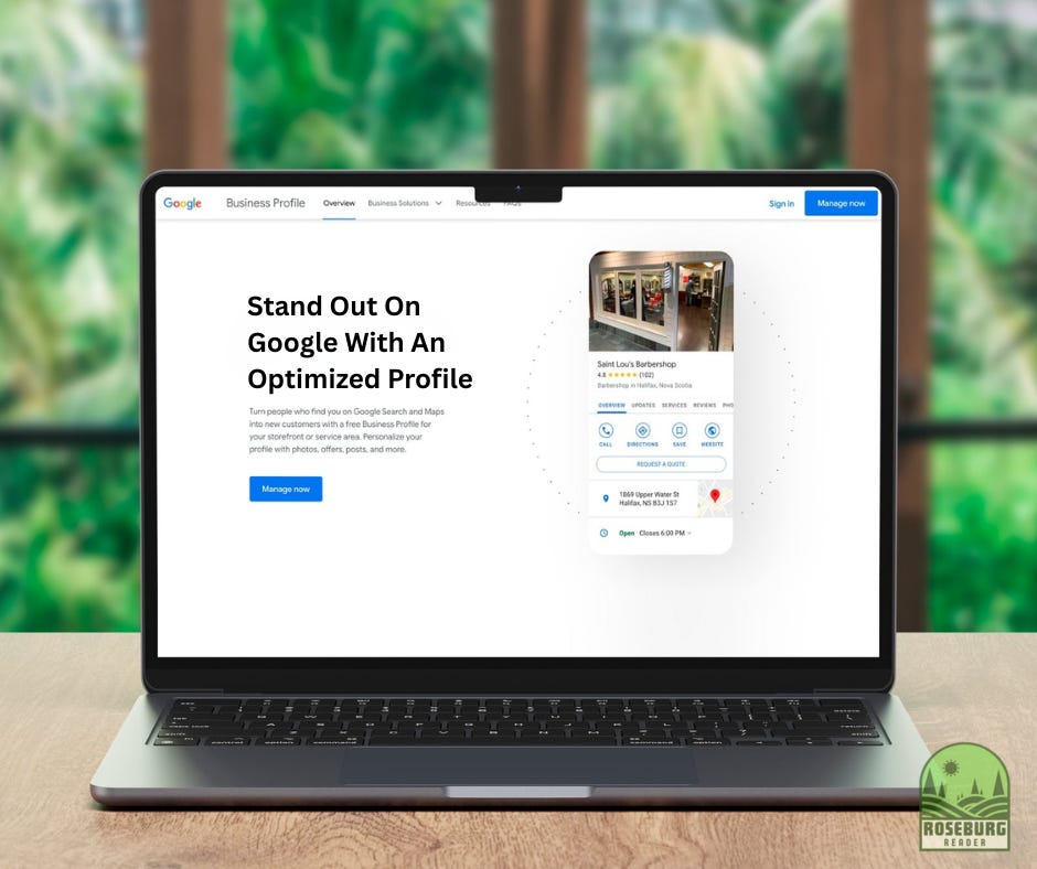 Optimized Google Business Profile -âlyft Digital, Roseburg, Oregon