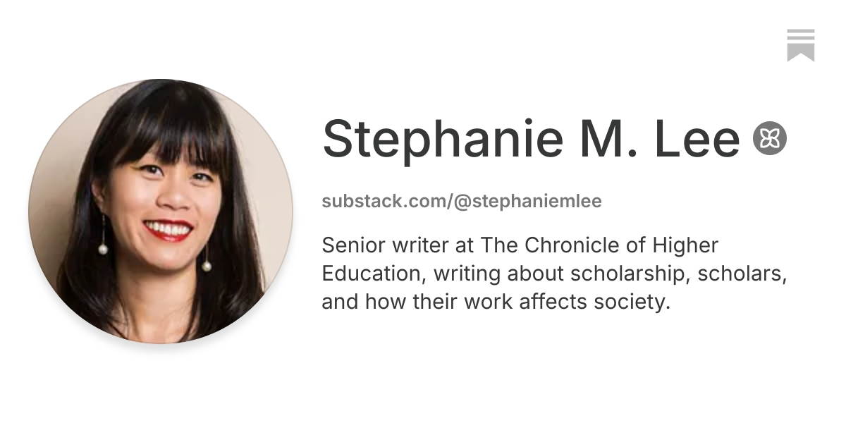 Stephanie M. Lee | Substack