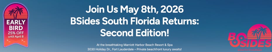 BSides South Florida (May 8th)