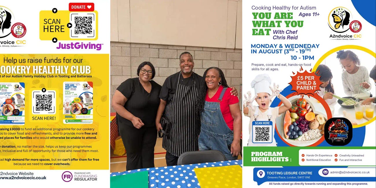 Volunteers needed for A2ndVoice Autism Support in Tooting