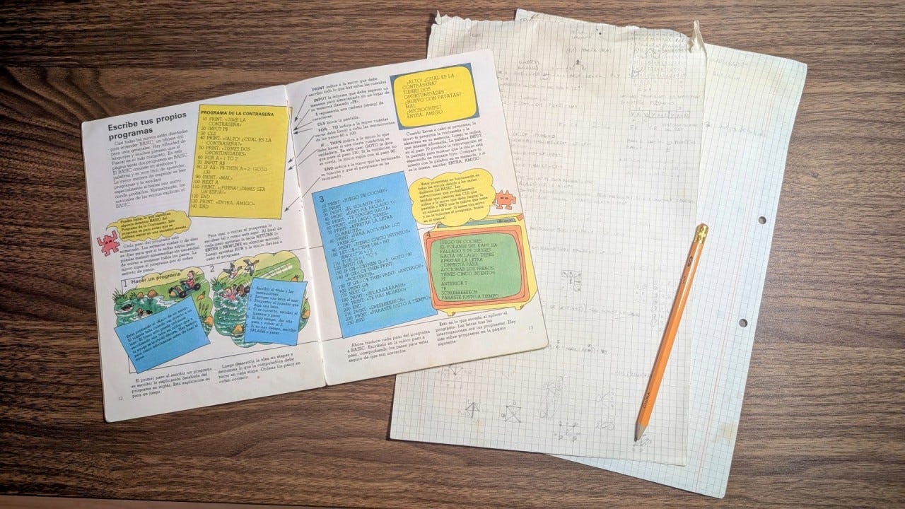 No hardware needed. IDE: Imagination-Driven Environment was more than enough.