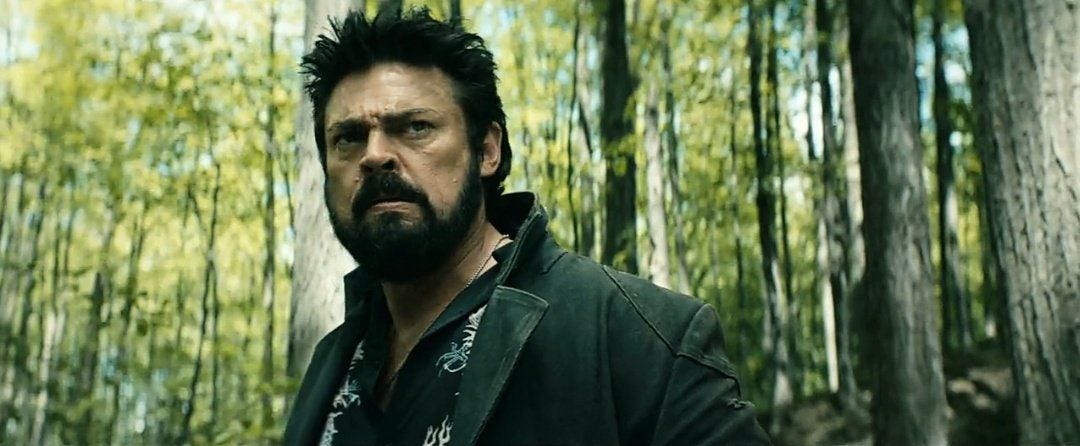 butcher looking for soldier boy jensen ackles in woods the boys butcher looking for soldier boy jensen ackles in woods the boys