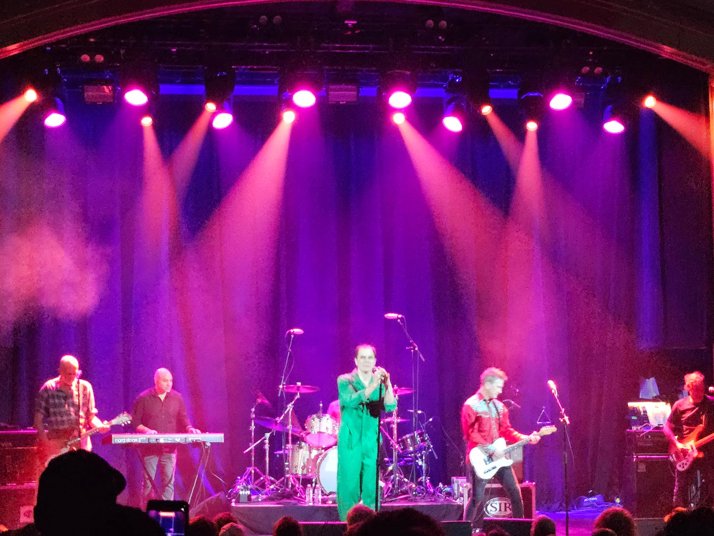 I went to see an REM cover band fronted by actor Michael Shannon. It was awesome! Here’s the obligatory blurry photo.