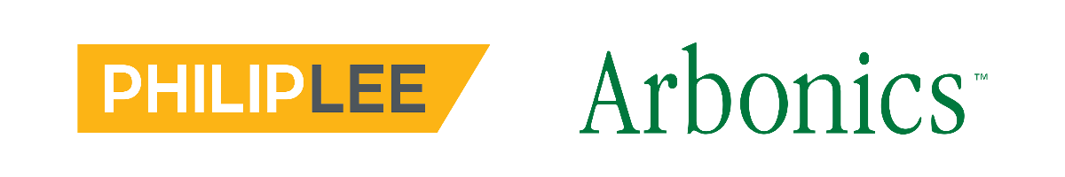 Logos: Philip Lee LLP and Arbonics Logos: Philip Lee LLP and Arbonics