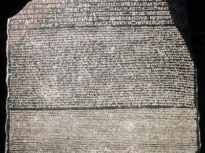 Rosetta Stone | Definition, Discovery, History, Languages, & Facts | Britannica Rosetta Stone | Definition, Discovery, History, Languages, & Facts | Britannica