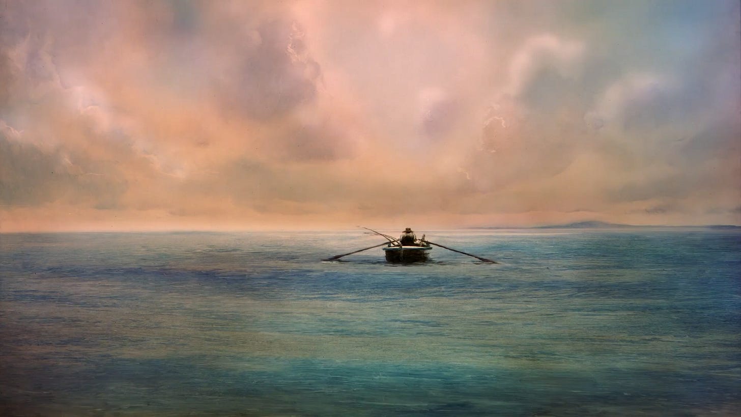 O Velho e o Mar, de Alexander Petrov