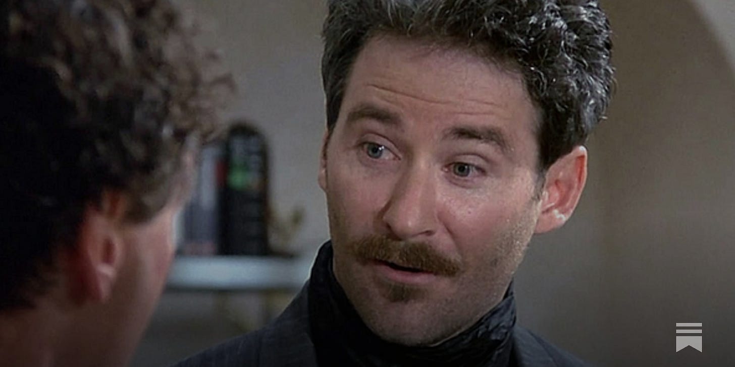 Thank you, Kevin Kline - by Jim Halterman - Coffee, TV & Me