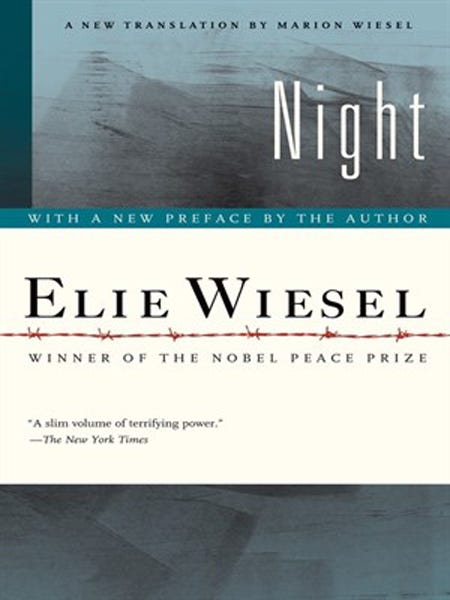 Night, A Memoir, by Elie Wiesel | Reform Judaism