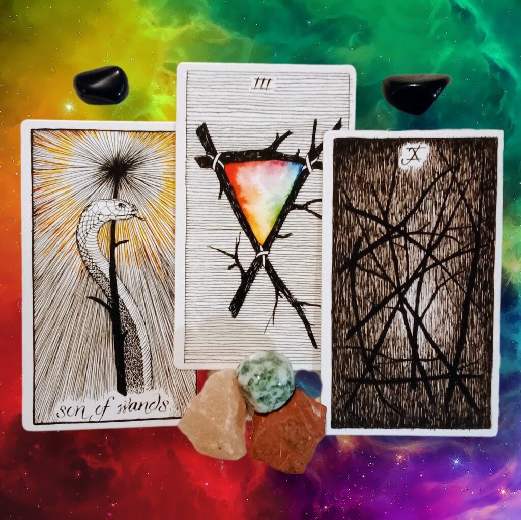 A Message from the Universe ~ Pushing Through, Wild Unknown Tarot Cards A Message from the Universe ~ Pushing Through, Wild Unknown Tarot Cards