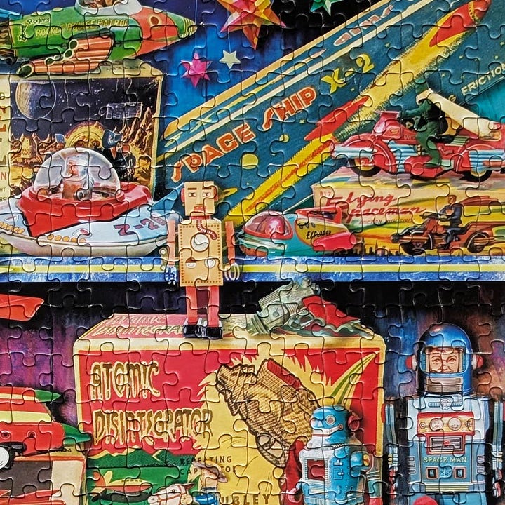 Toy Wonderama Jigsaw Puzzle Close up Images