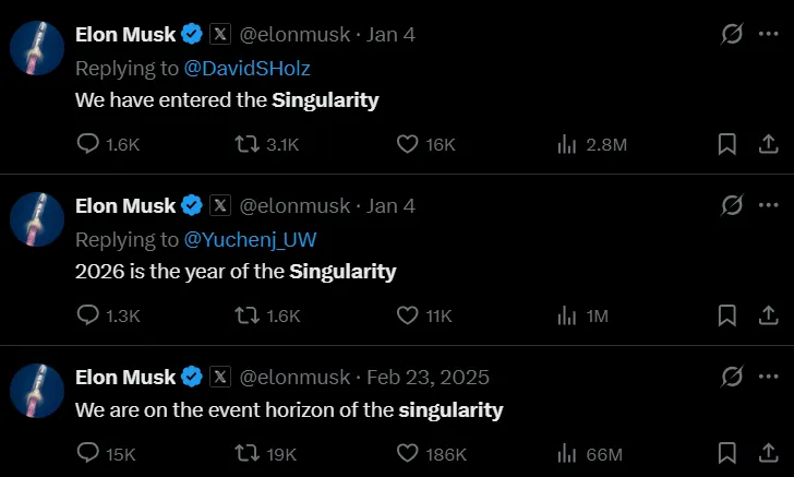 Elon Musk und Sam Altman behaupten, 2026 sei das Jahr der KI-Singularität – der Punkt, an dem sie irreversibel und unkontrollierbar wird