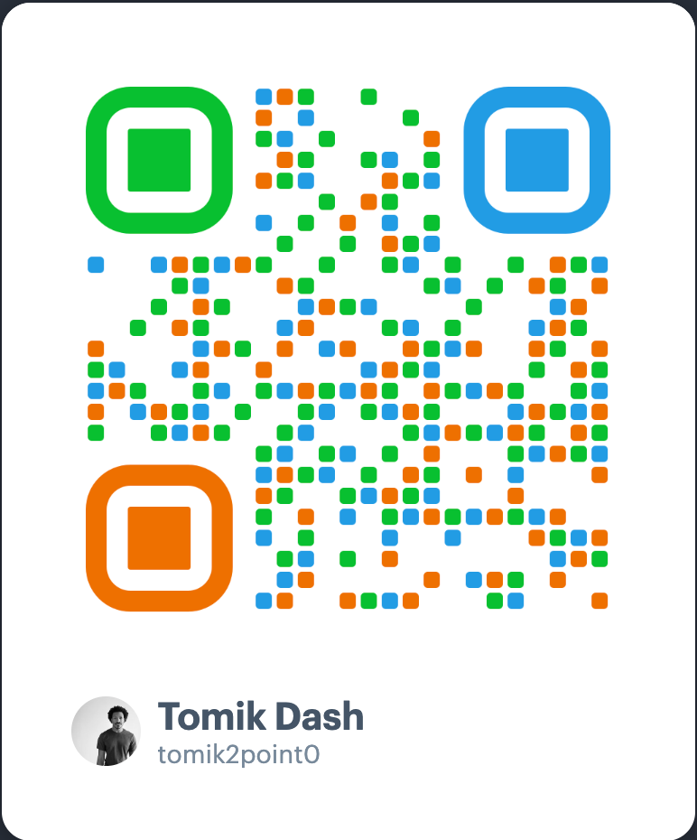 QR code linking to my Letterboxd profile, tomik2point0.