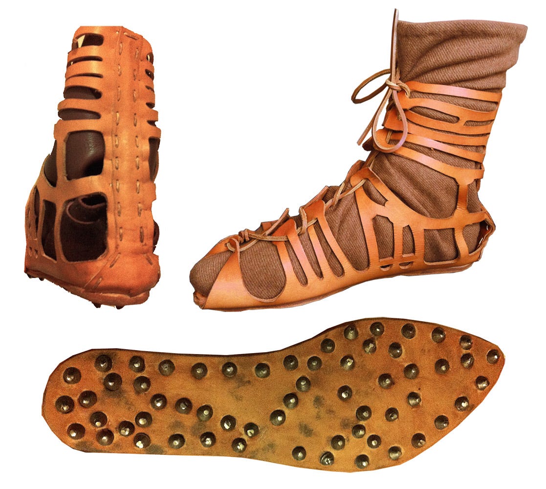 Caligae Roman