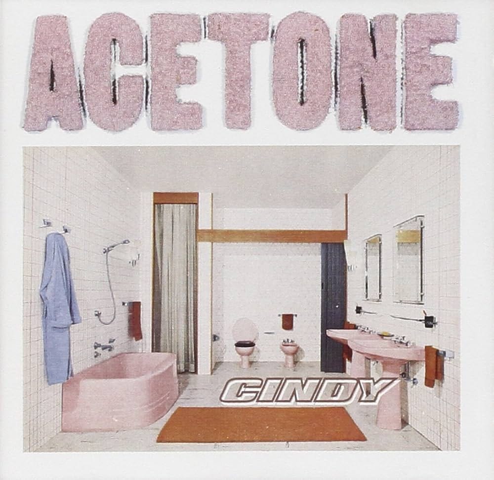 ACETONE 『CINDY』 LP HUTLP 13 レコード　アセトン 6a5bb57b-99b5-4151-8951-